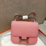 Hermes Constance 24 Epsom Pink Rose Confetti PHW