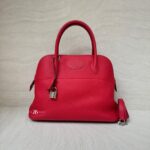 Hermes Bolide 31 Rouge Casaque PHW