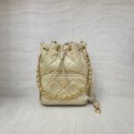 Prada Re Edition 1995 Shoulder Bag Re Nylon Sand GHW