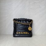 Chanel C22 Mini Lambskin Black GHW