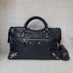 Balenciaga Reguler Giant City Agneau Black GHW