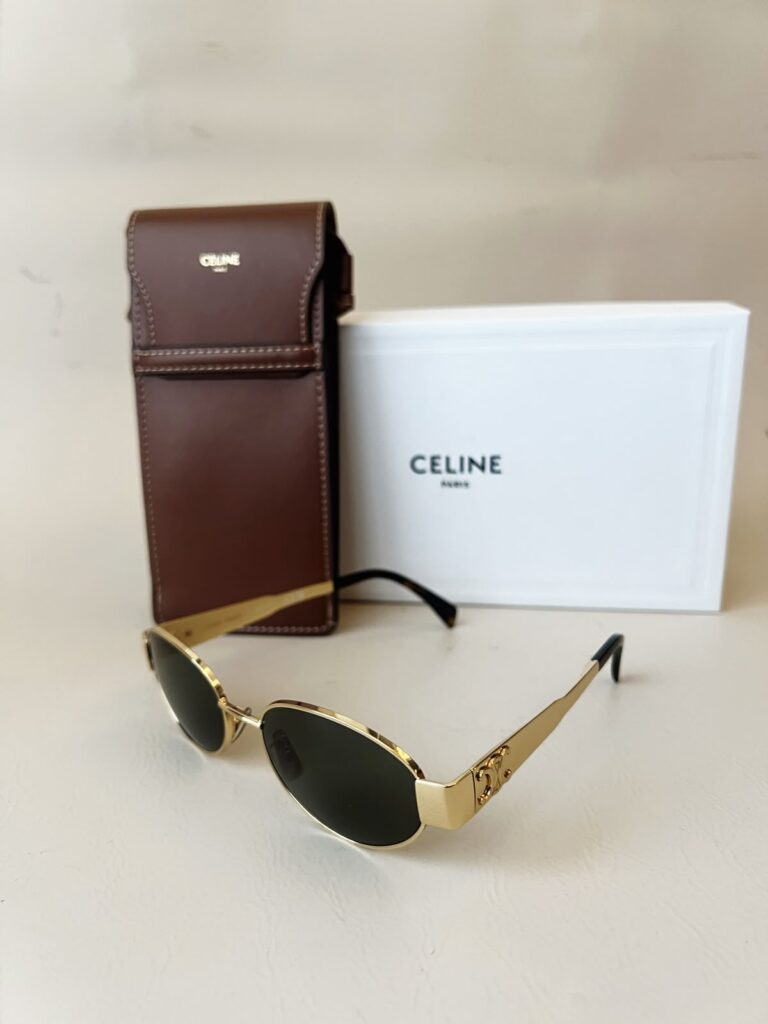 Celine Triomphe Oval Sunglasses