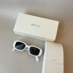 Prada White Sunglasses