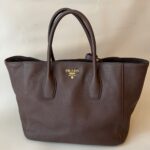 Prada Tote Brown GHW