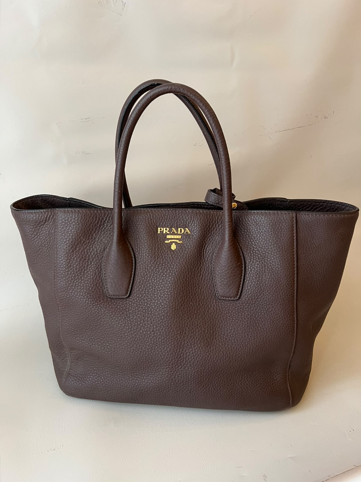 Prada Tote Brown GHW