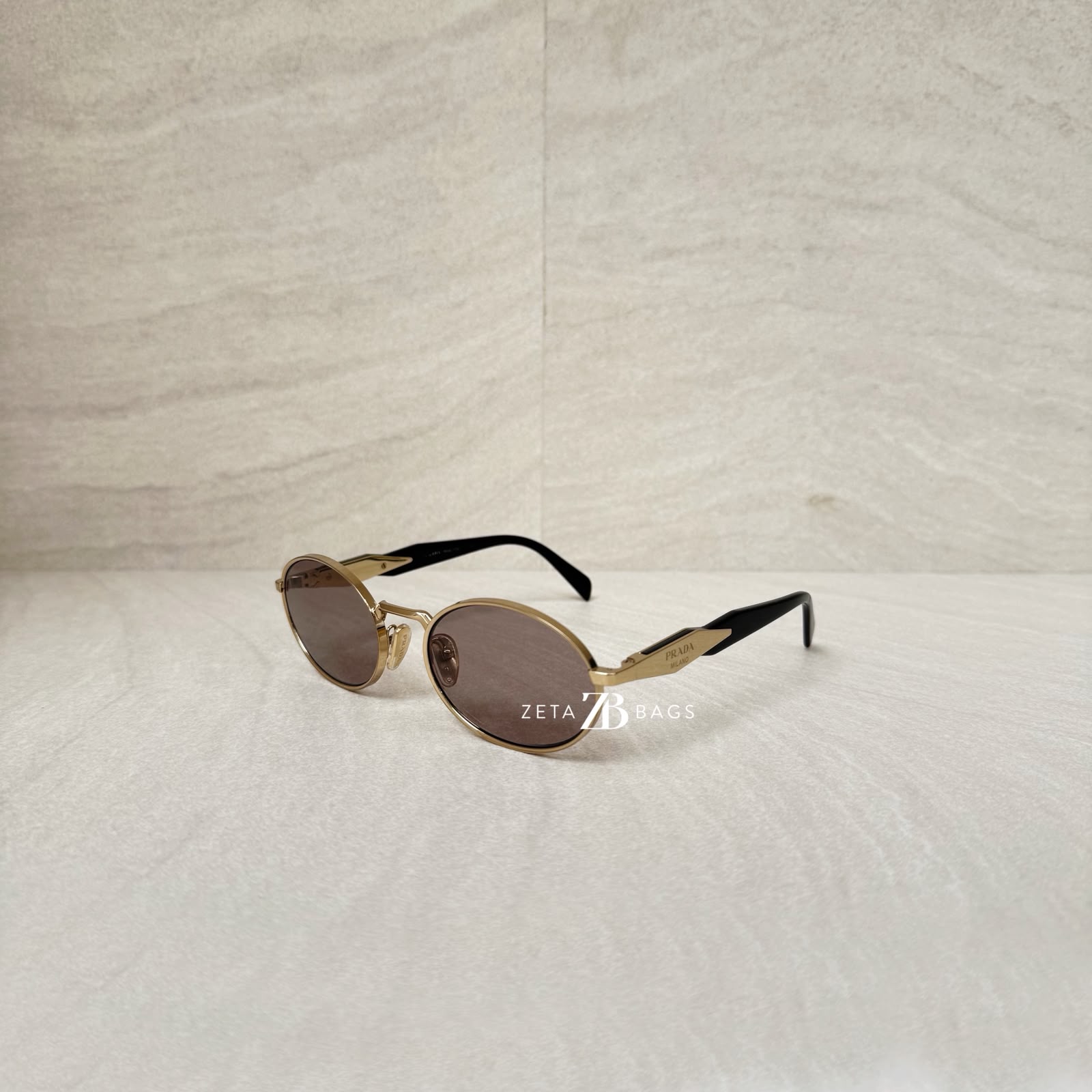 Prada Sunglasses SPR65Z Gold Noir