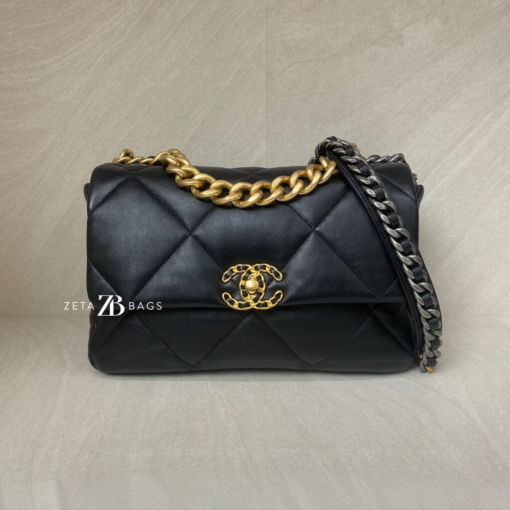 Chanel C19 Large Black