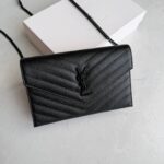 Saint Laurent Monogram WOC All Black