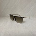 Saint Laurent Sunglasses Gold Brown