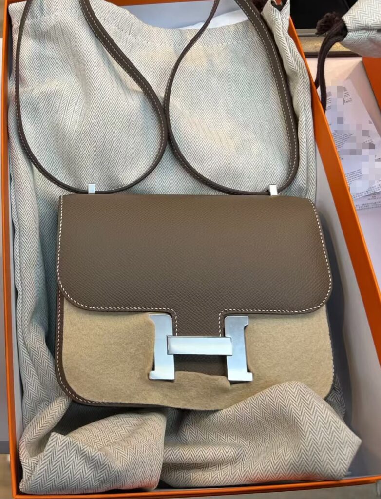 Hermes Constance 18-1 Mirror Etoupe Epsom