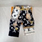 Louis Vuitton Bandeau Silk Monogram Confidential Black