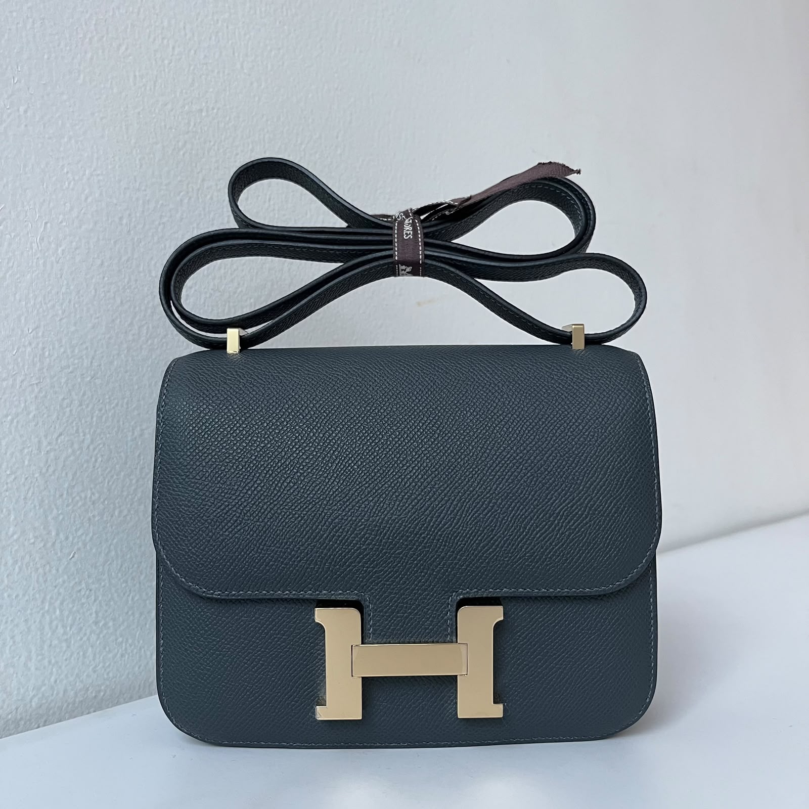 Hermes Constance 18-1 Mirror Gris Misty Epsom PMBHW