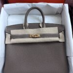 Hermes B25 Etoupe Togo GHW