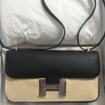 Hermes Constance Elan Mirror Black Epsom PHW