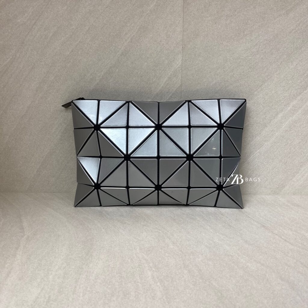 Bao Bao Issey Miyake Lucent Clutch Silver