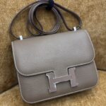 Hermes Constance 18 Mirror Etoupe Chevre PHW
