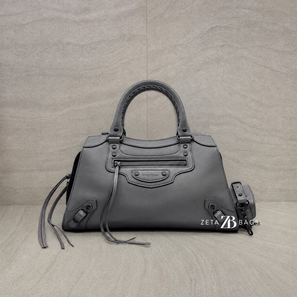 Balenciaga Neo Classic Small Grey Calf BHW