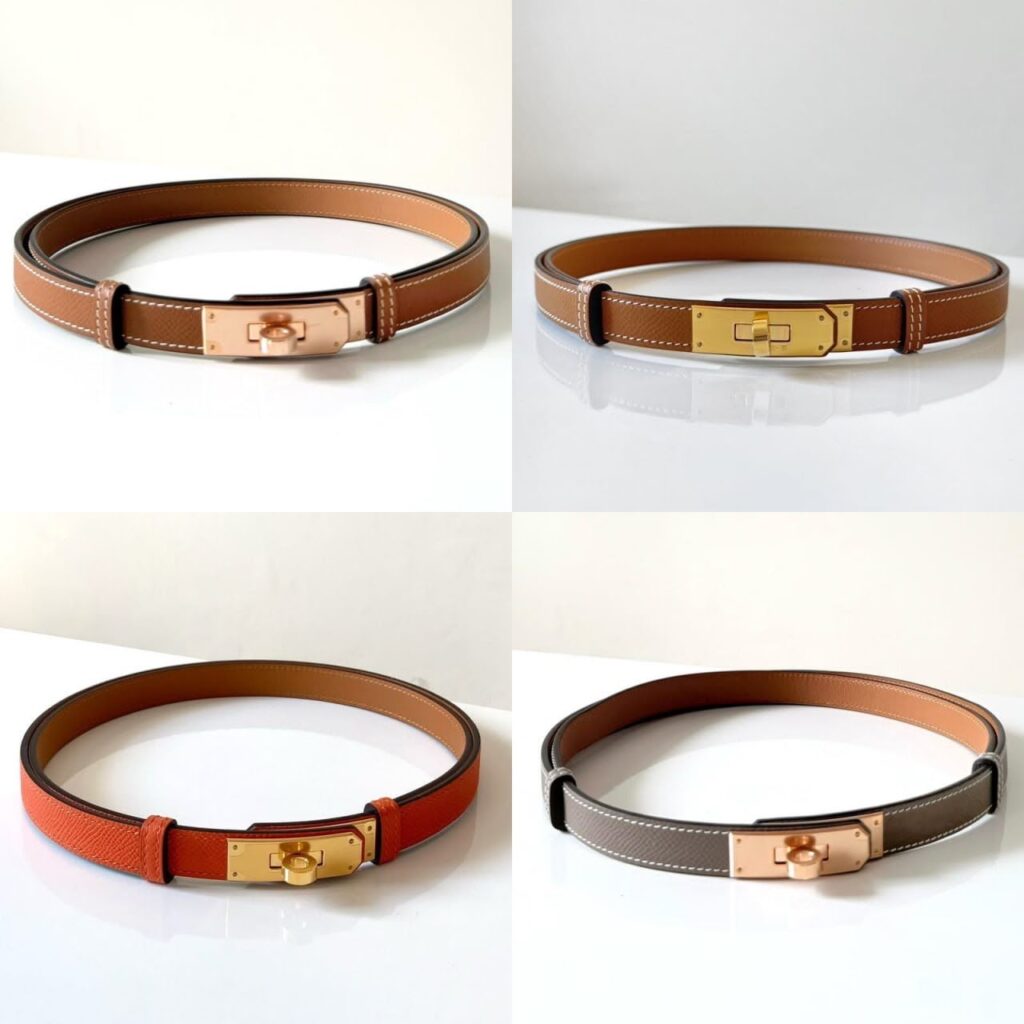 Hermes Kelly Belt Kbelt Gold GHW