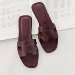 Hermes Oran Sandal Rouge H