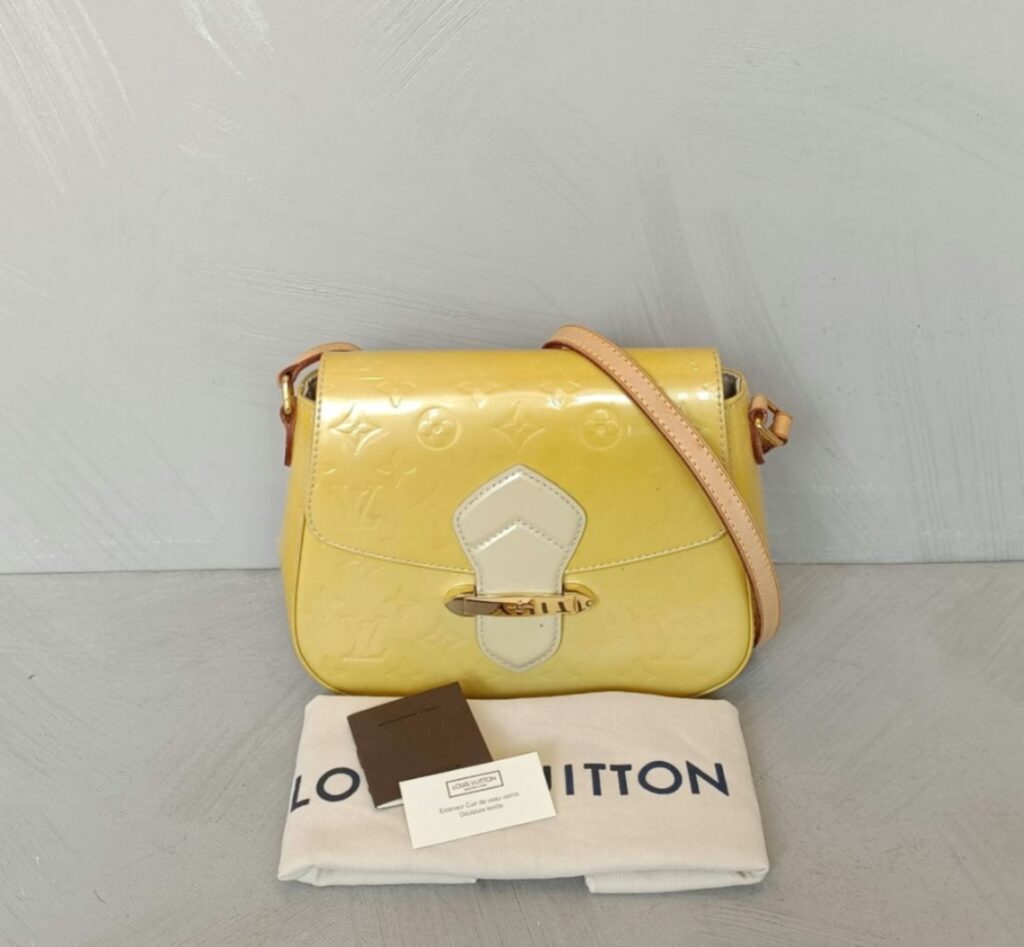 Louis Vuitton Bellflower GM Vernis Yellow