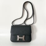 Hermes Constance 18-1 Gris Misty Chèvre PHW