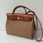 Hermes Herbag 31 Chai/Natural GHW