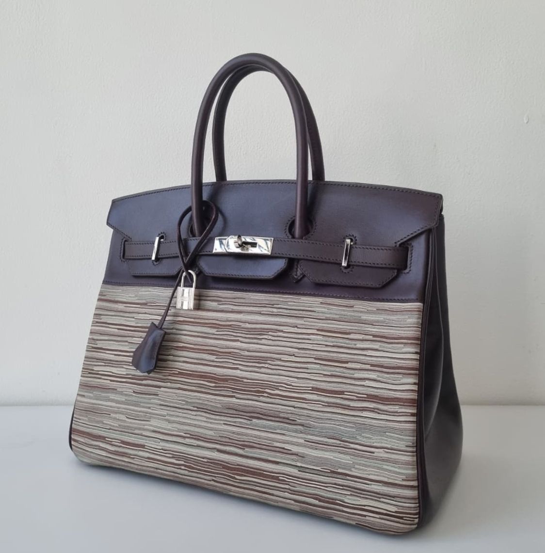 Hermes Birkin 35 Raisin Vibrato PHW