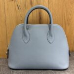 Hermes Bolide 25 Blue Lin Evercolor PHW