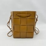 Bottega Veneta Small Cassette Buchet Camel