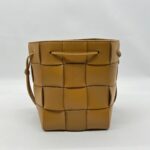 Bottega Veneta Small Cassette Buchet Camel
