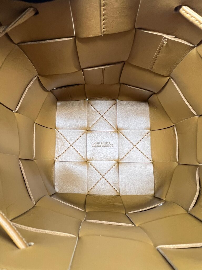 Bottega Veneta Small Cassette Buchet Camel