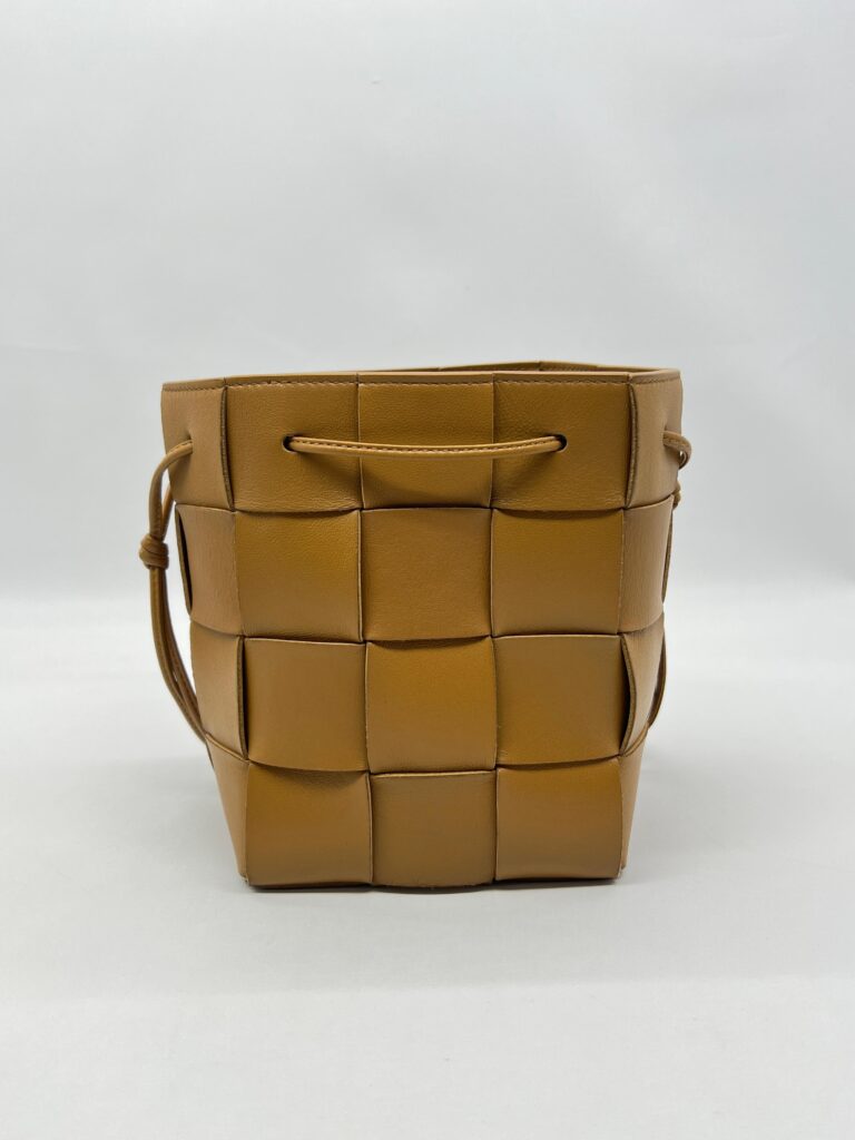 Bottega Veneta Small Cassette Buchet Camel