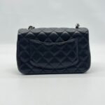 Chenel Mini Rectangular Caviar Black SHW