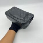 Chenel Mini Rectangular Caviar Black SHW