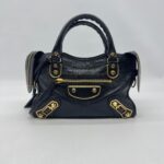 Balenciaga Mini City Edge Black GHW