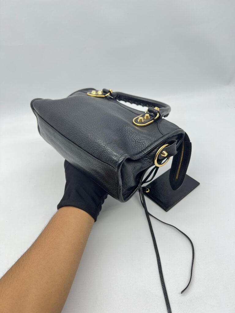 Balenciaga Mini City Edge Black GHW