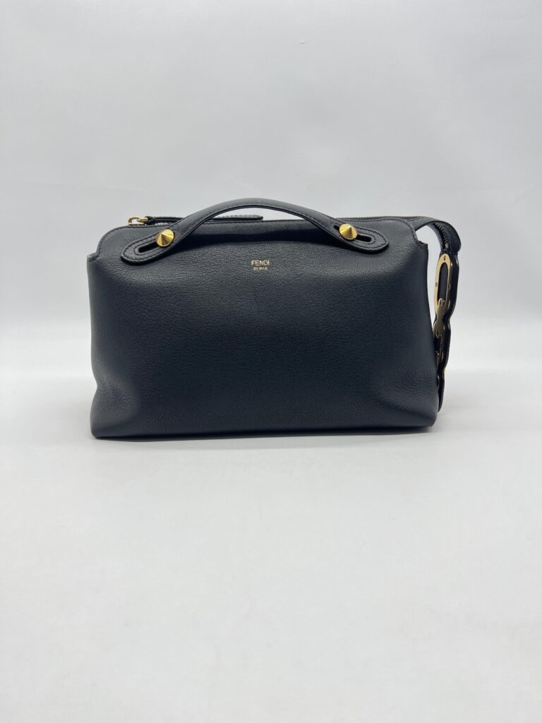 Fendi BTW Small Black Gold Tail GHW