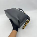 Fendi BTW Small Black Gold Tail GHW