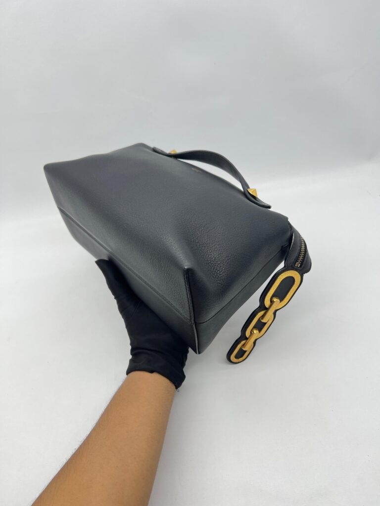 Fendi BTW Small Black Gold Tail GHW
