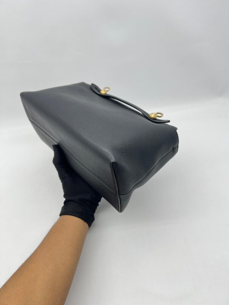 Fendi BTW Small Black Gold Tail GHW