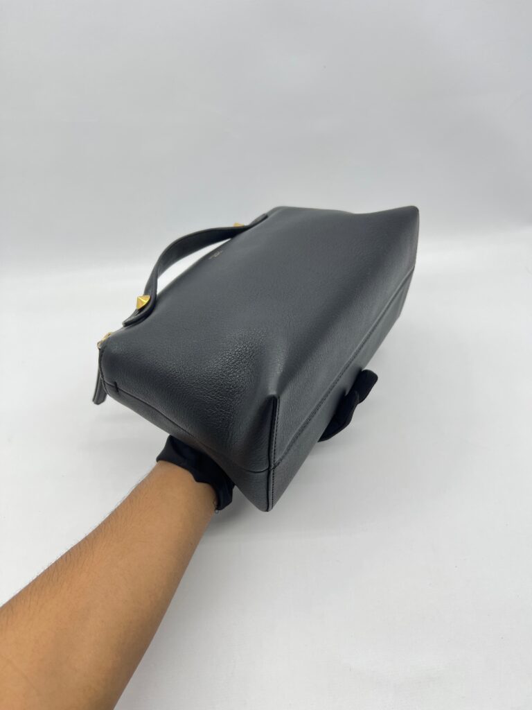 Fendi BTW Small Black Gold Tail GHW
