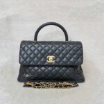 Chanel Coco Handle Large Caviar Black GHW