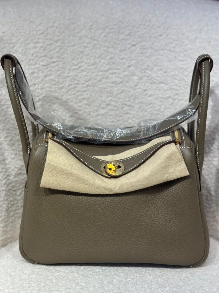 Hermes Lindy 26 Etoupe Clemence GHW
