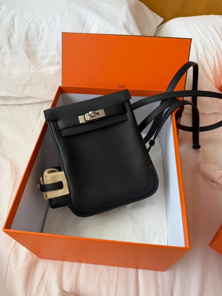 Hermes Kelly Jump Black PHW