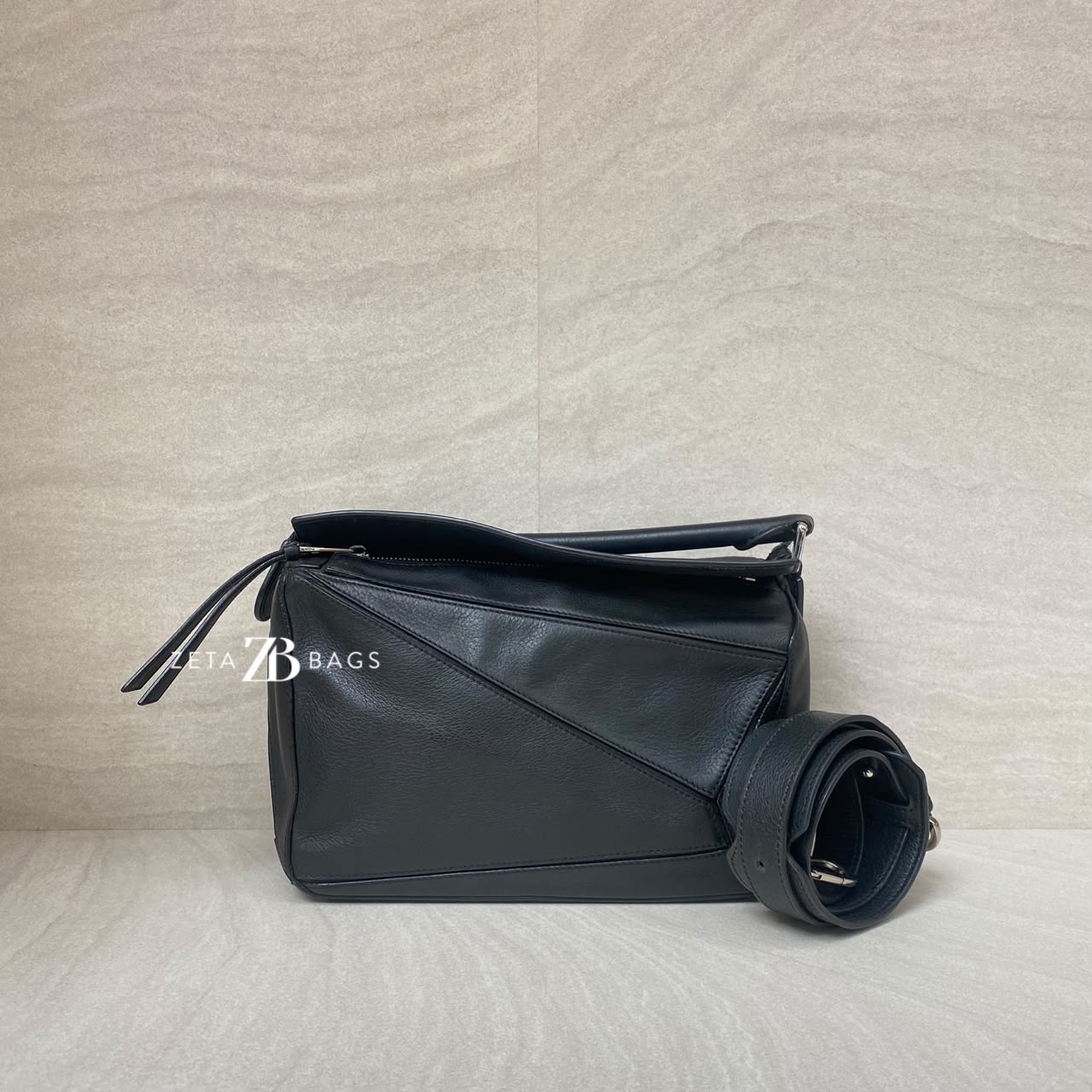 Loewe Puzzle Small Black SHW