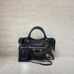 Balenciaga Mini City Edge Black GHW