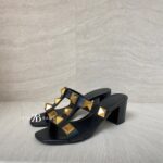Valentino Roman Stud Chunky Black/Nero GHW