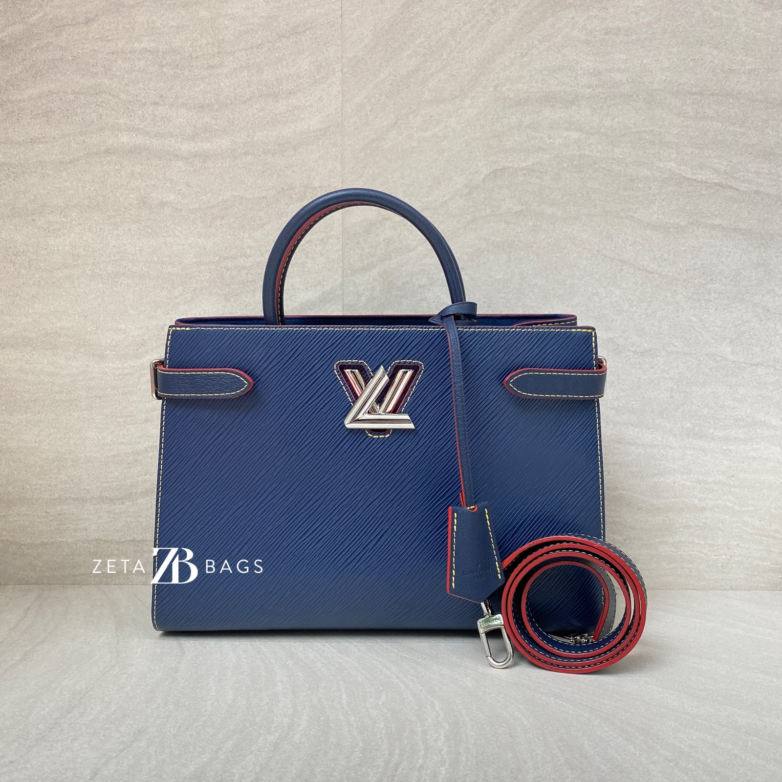 Louis Vuitton Twist Tote Black Epi SHW
