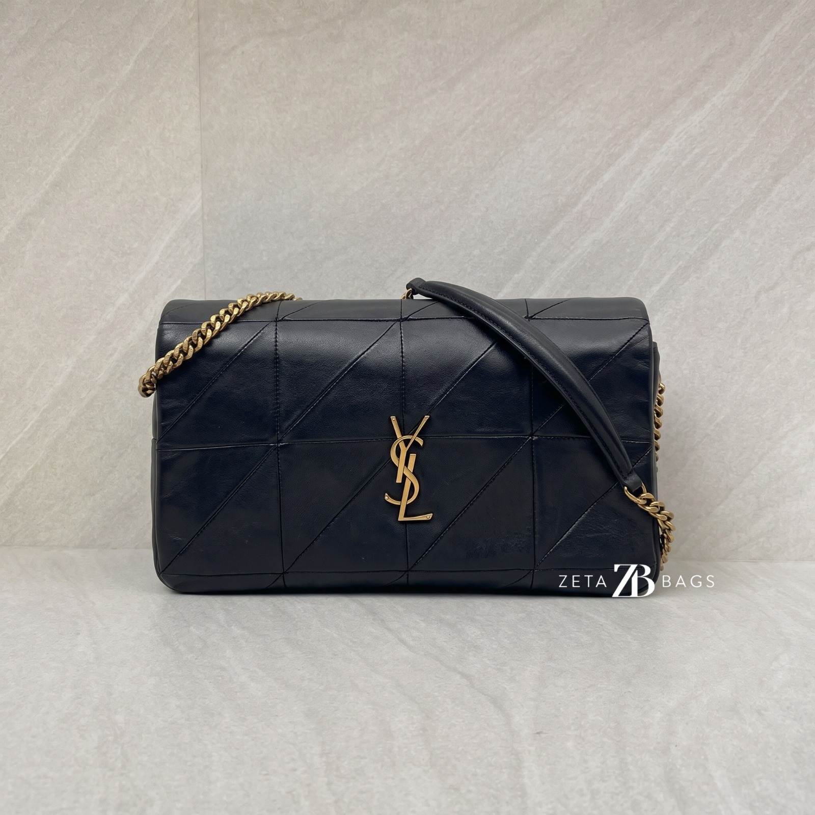Saint Laurent Jamie Shoulder Bag Black GHW